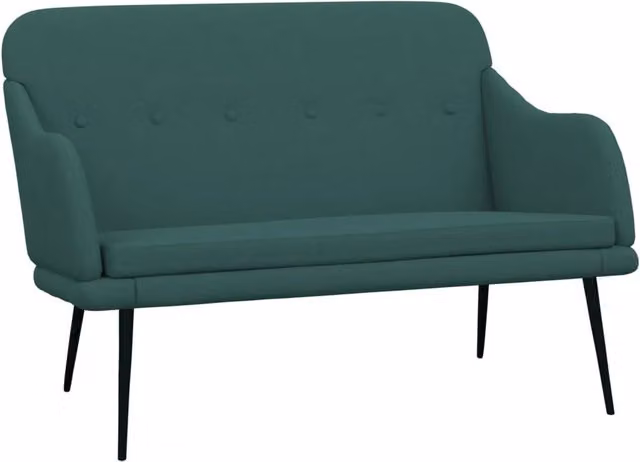 Panca/panca 110 x 76 x 80 cm tessuto verde scuro 02_0010625