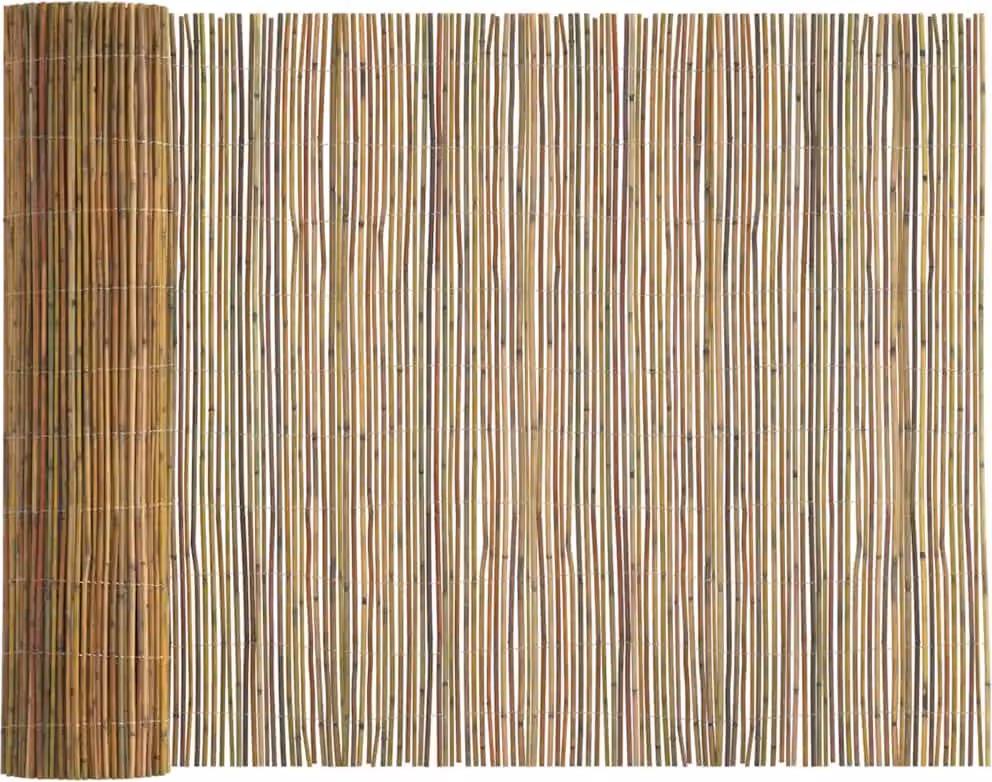 Recinzione in bambù Naturale 400 x 125 cm Bambù