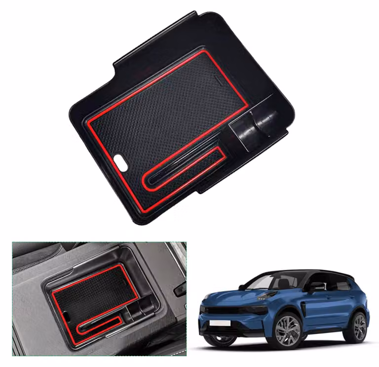 Contenitore portaoggetti per la console centrale, organizer per Lynk & Co 01 CX11 dal 2021 al 2024, accessorio per bracciolo
