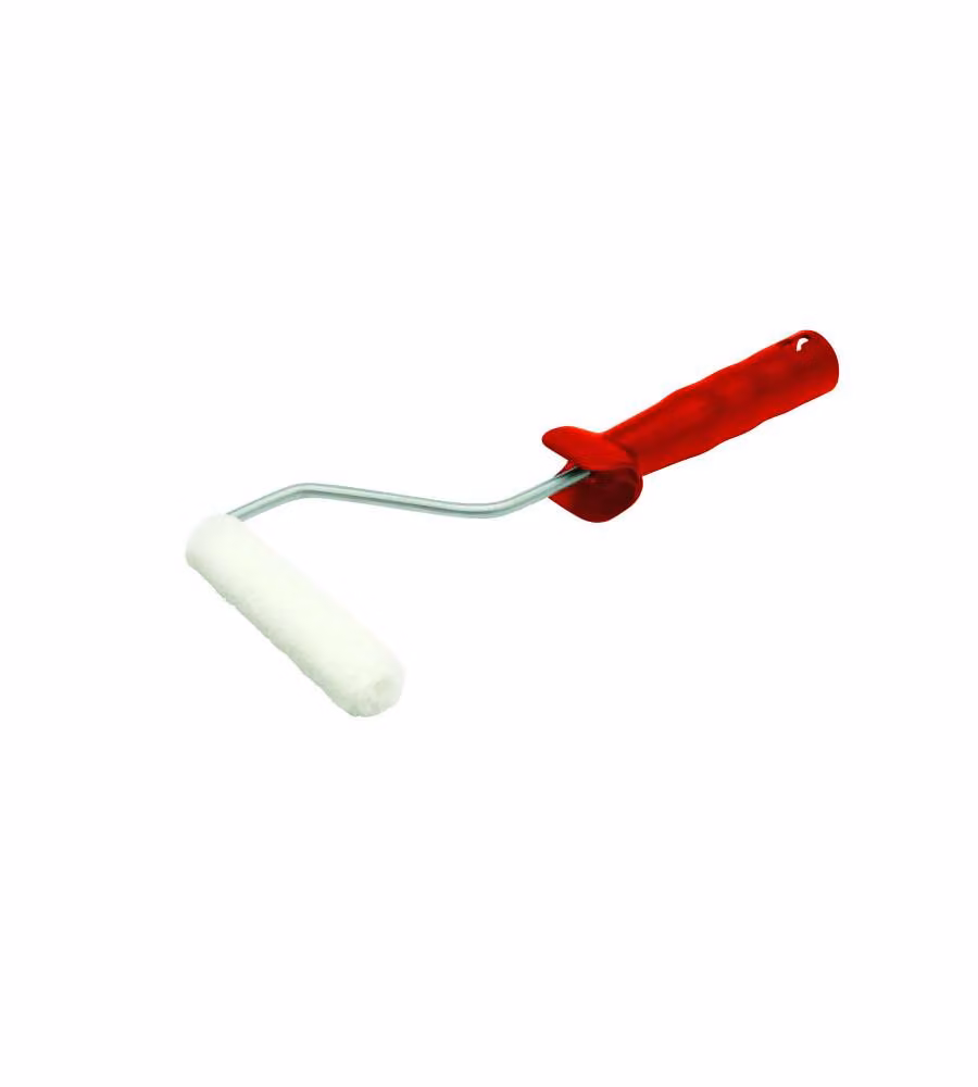 Nespoli Minirullo Maxipro Rosso 11 cm Manico Corto per Pittura