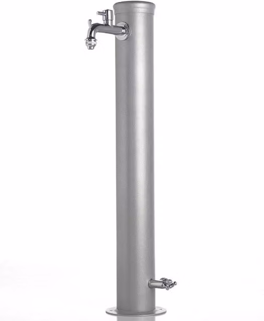 Fontana da Giardino con Doppio Rubinetto Belfer 42/ARR Alluminio