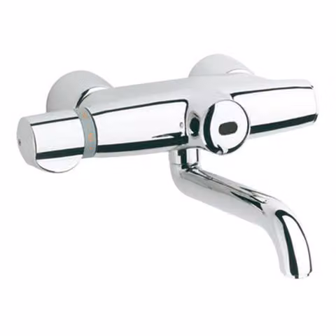 GROHE IR-WT-Electronics Europlus E 36239 con batteria termostatica 6V bocca 192mm cromo, 36239001