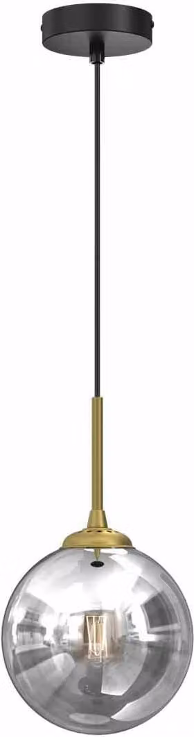 Lampada a sospensione Milagro REFLEX MLP8413, colore nero