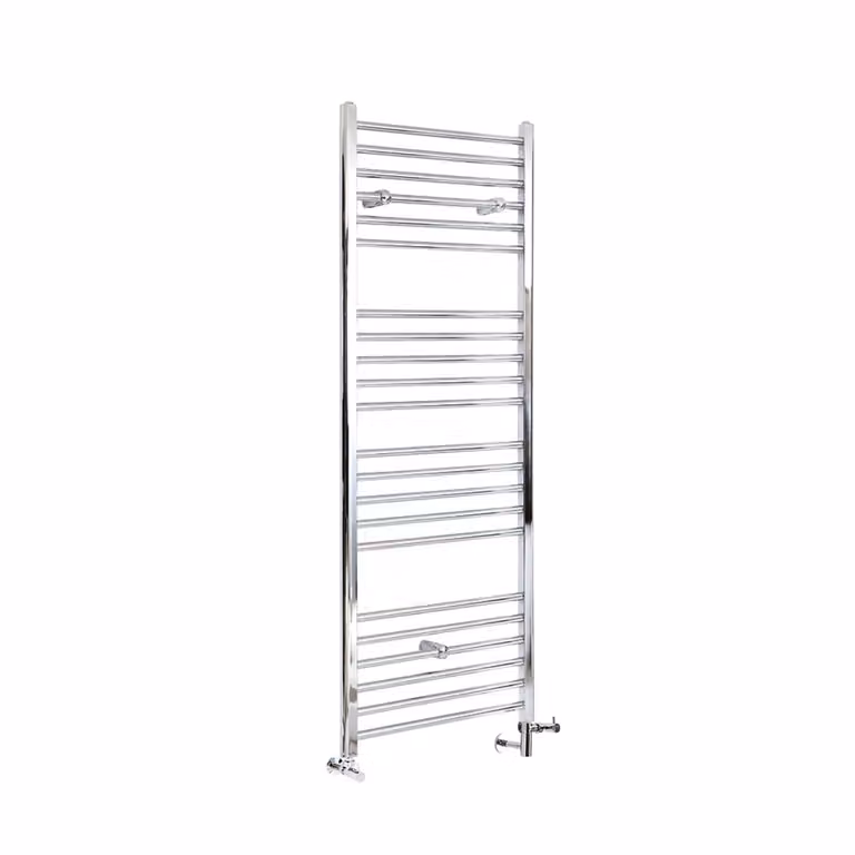 Scaldasalviette Misto Piatto - Termoarredo Bagno Cromato - 1600 x 500mm - 420W - Kent