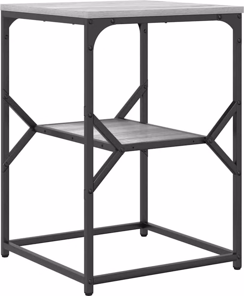 Tavolo laterale Grigio Sonoma 41 x 40 x 60 cm