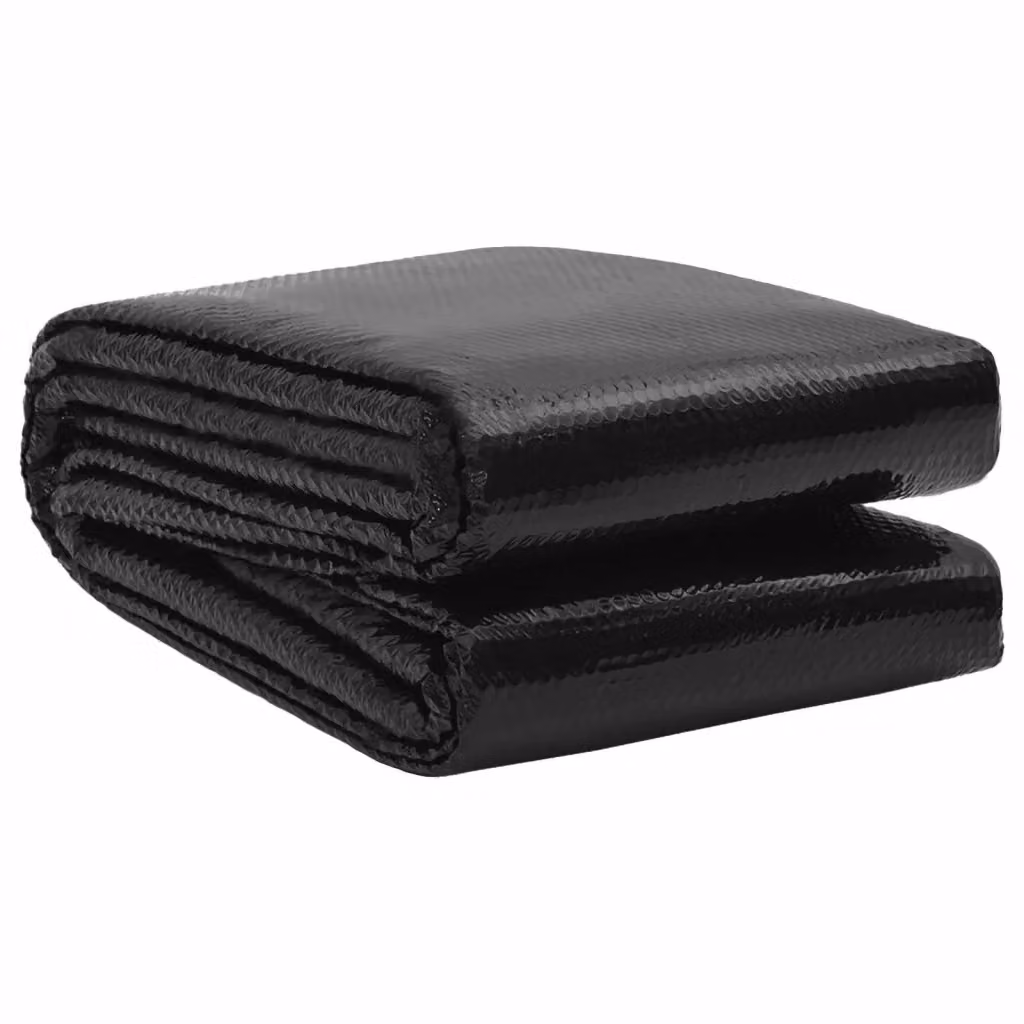 Copertura solare termica per piscina rotonda vidaXL, colore nero, Ø 455 cm – 2