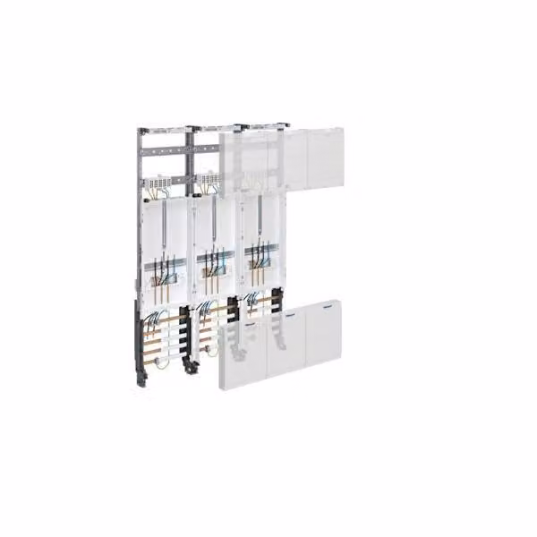 Matrice completa, univers Z 3ZP, H=1050mm, 3 matrici - Pannello contatori 3 contatori kWh 0 file ZL32P4K