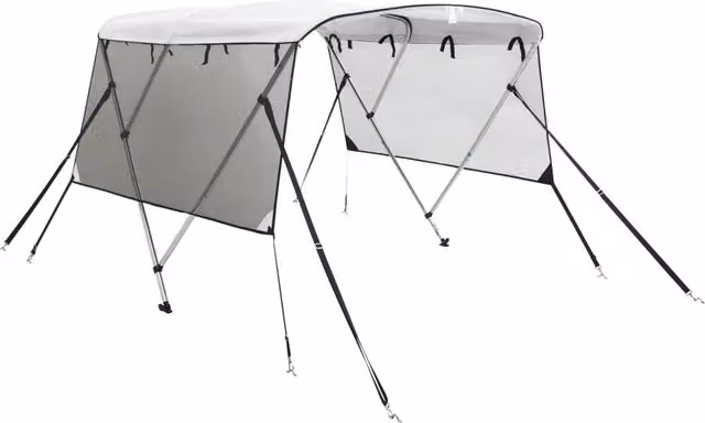 Bimini di Prua Pareti Laterali Rete 3 Archi 183x(170-182)x137cm CFW1835149