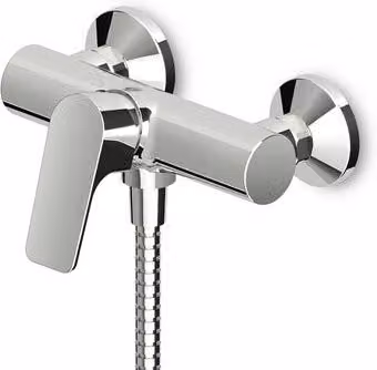 Misc Monocomando Esterno Doccia Serie Wind Cromo Zucchetti