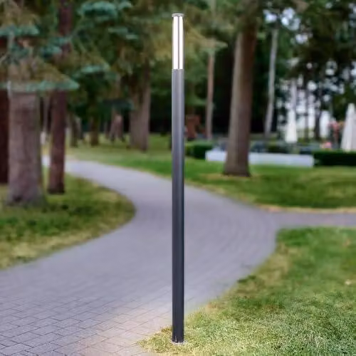 Lampione da esterno, altezza 2,20 m; lampada da esterno moderna; lampada da giardino moderna; lampione da esterno; lampada da giardino; lampione da esterno; lampada per vialetti; lampada per cortili