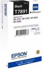 Cartuccia per stampante Epson Tank 789 Nero T7891 XXL C13T789140