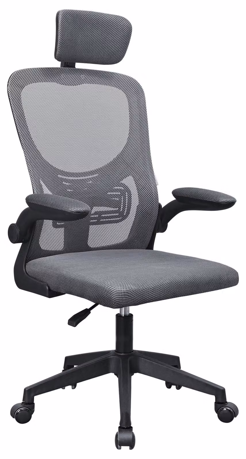 Mars Gaming MGC-ERGOPLUS, Sedile imbottito, Schienale in mesh, Grigio, Grigio, Cotone, Mesh