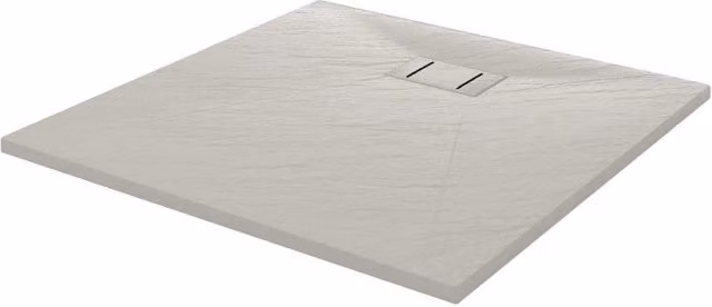 Piatto doccia quadrato Fosterberg Azalea in acrilico bianco L 90 x P 90 cm