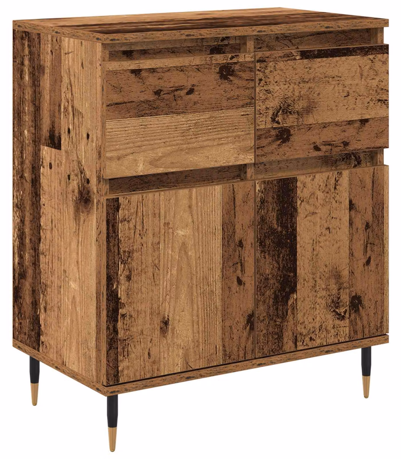 Credenza con cassetto Legno vecchio 60 x 35 x 70 cm