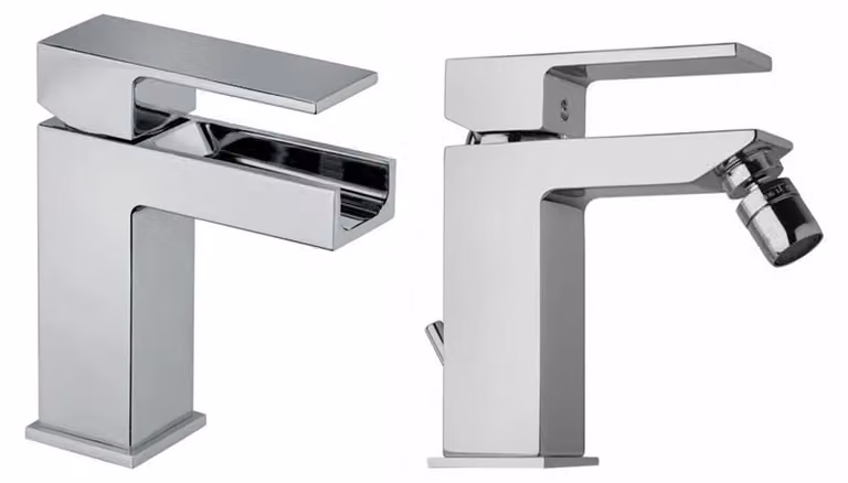 Rubinetti lavabo a cascata e bidet | Infinity