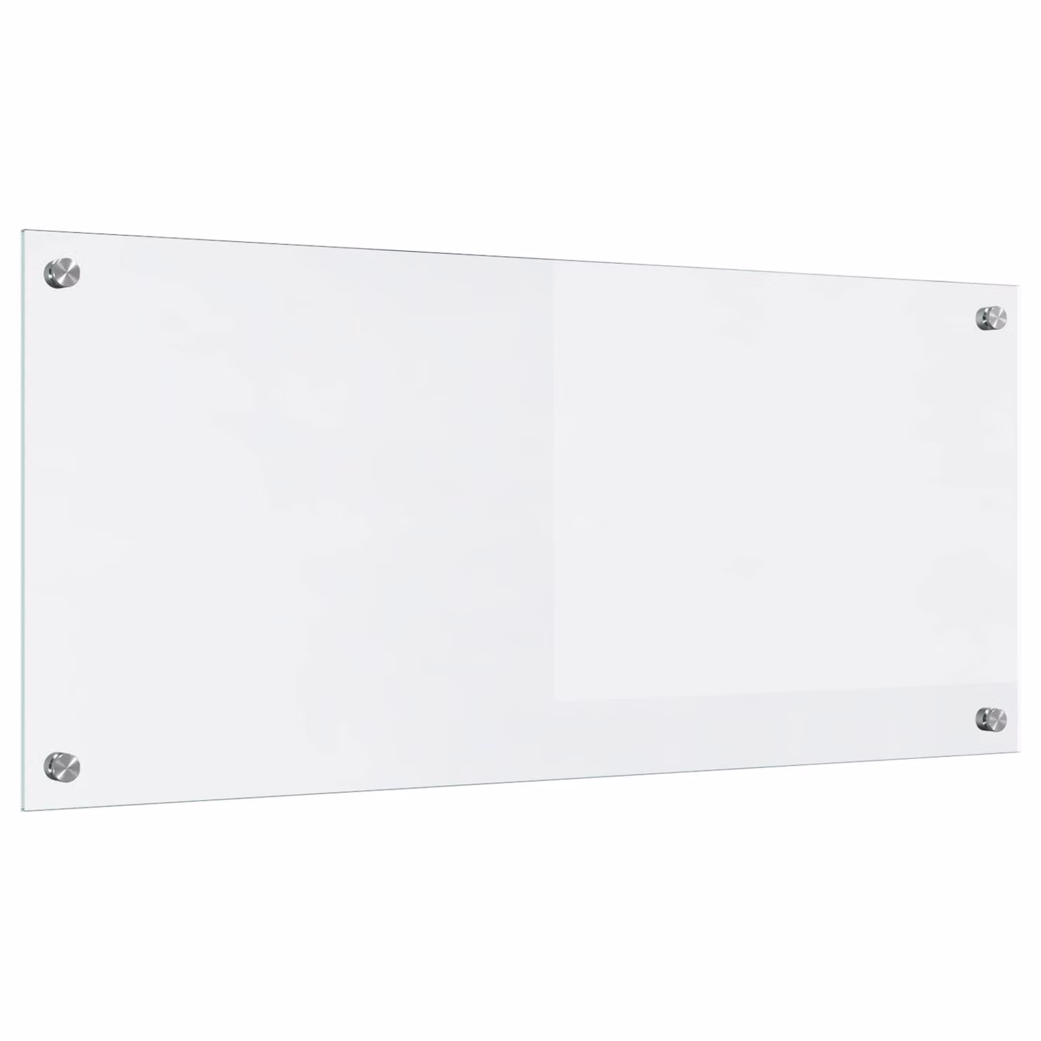 Schienale da cucina trasparente in vetro temperato vidaXL L: 90 cm, H: 40 cm