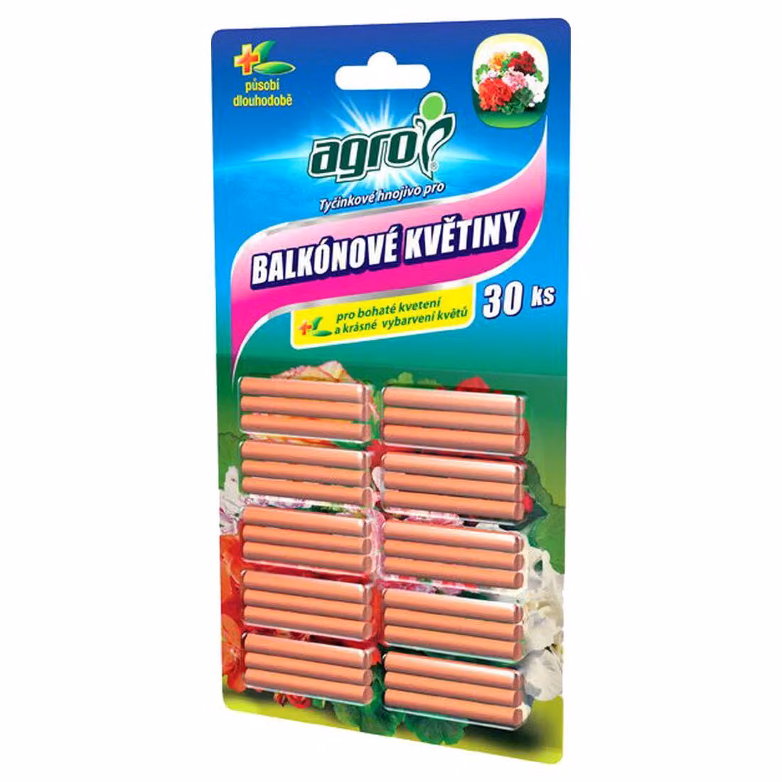 aGRO fertilizzante stick fiori da balcone (30pz)