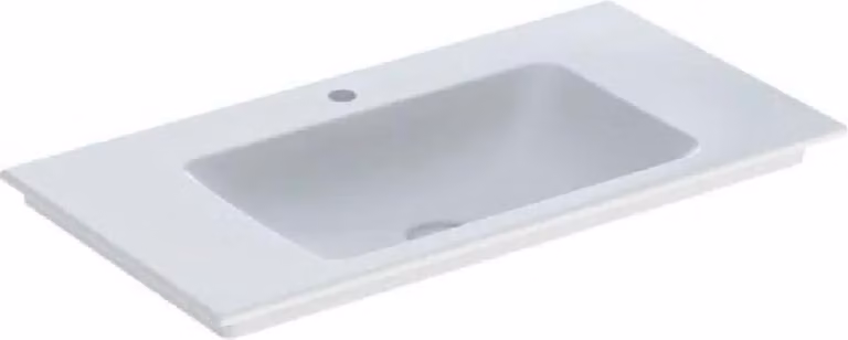Geberit ONE lavabo pour meubles sortie verticale, 90x14x48cm, 505.010.01.3, 505.010.01.3