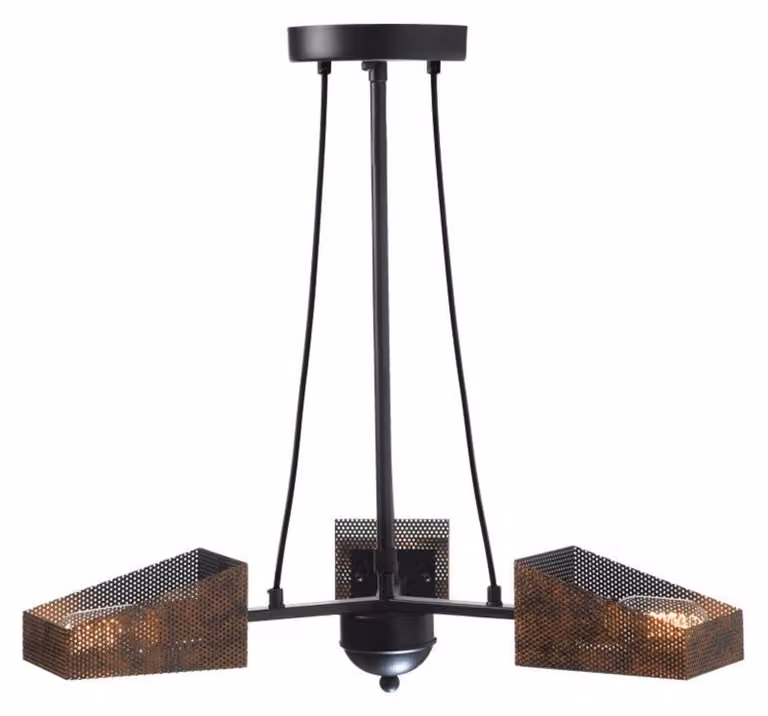 Lampada a sospensione vintage ACA EG166123PBC