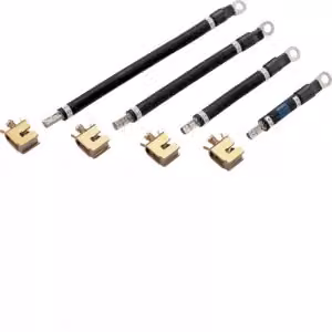 Set di collegamenti a 4 poli, 160 A, 35 mm², da barra collettrice a sezionatore