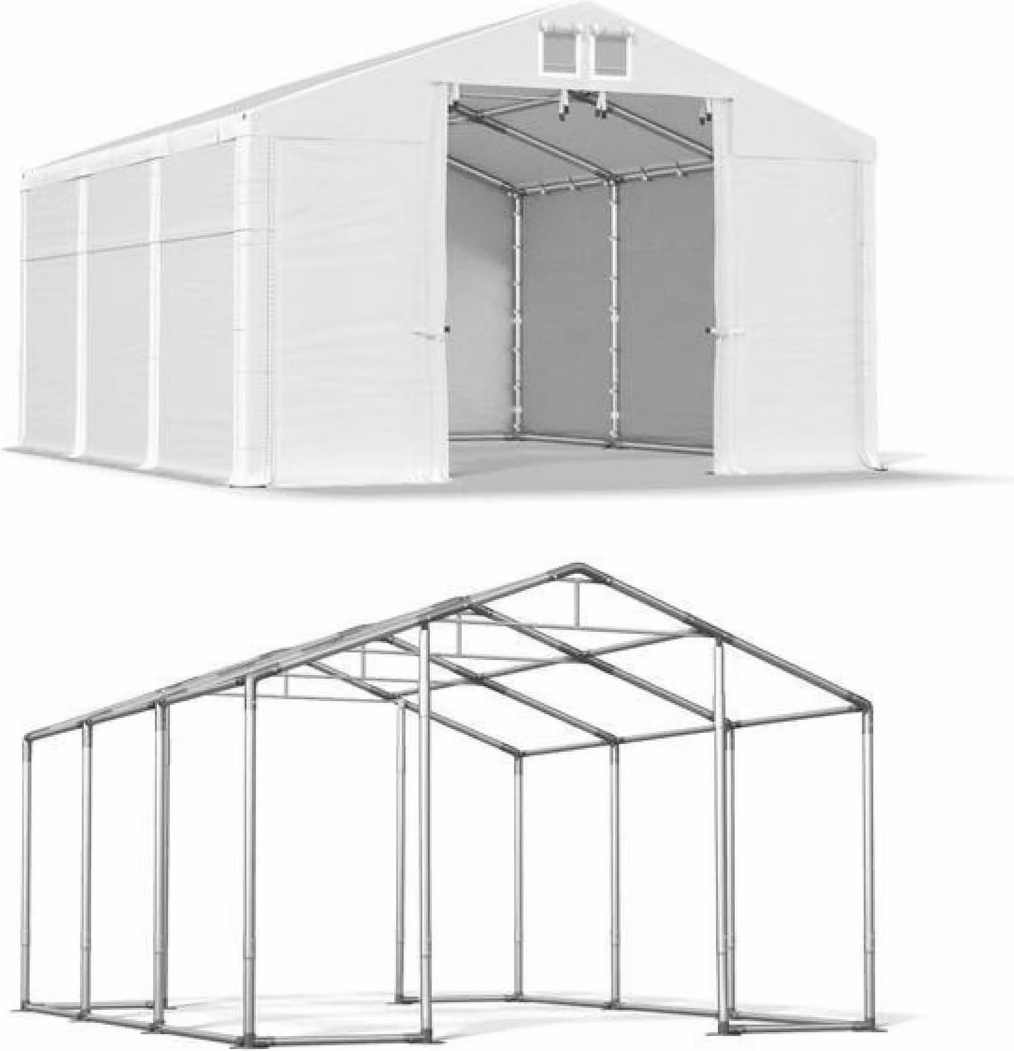 5x6 White Magazine Tenda WINTER MSD