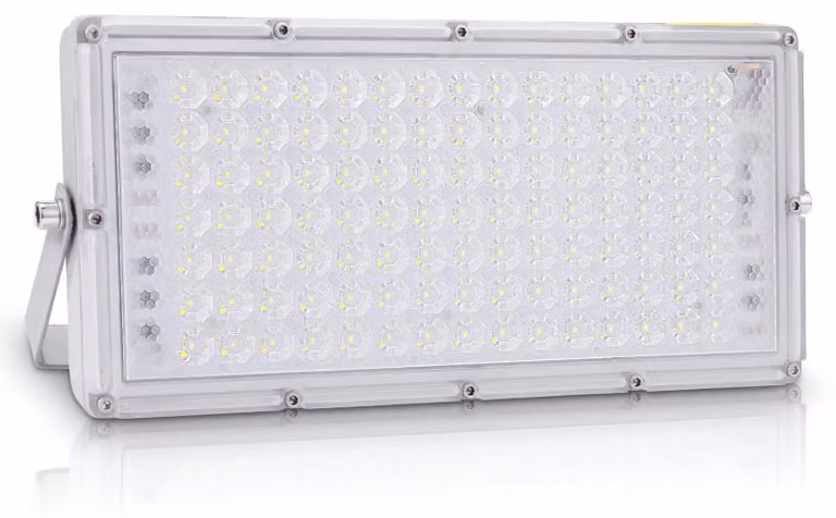 Faretto LED da 100 W, 10.000 lumen, grado di protezione IP65, luce bianca fredda a 6500 K, per uso esterno