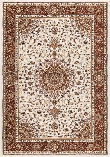 Tappeto Pierre Tappeti BABIL con disegno classico orientale nei colori crema e rosso, L 200 cm x P 290 cm