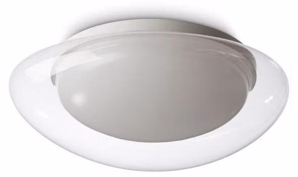 Lampada Sospesa Collezione SQUISH LED 10W Luce Calda Trasparente Ideal Lux
