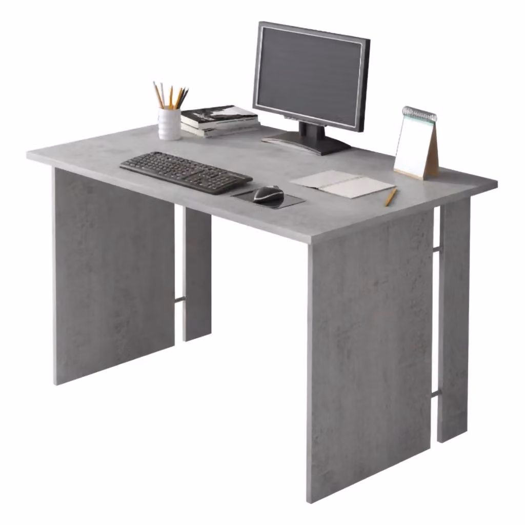 Scrivania Modulabile DMORA Ullano Grigio, L: 119 cm, P: 78.2 cm, H: 75 cm – 2