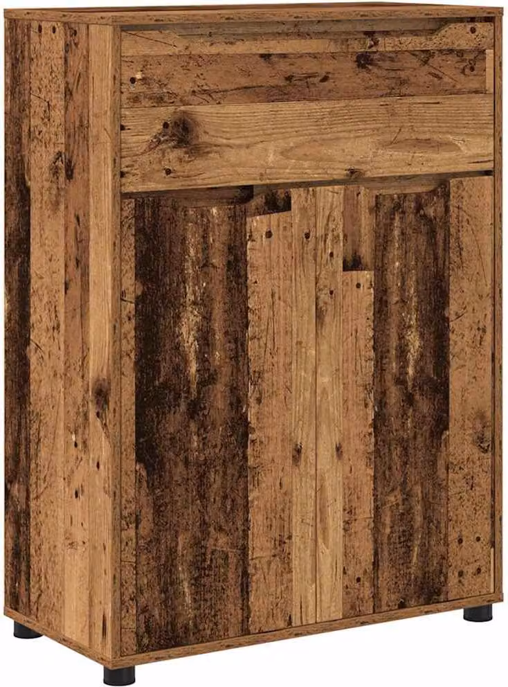 Mobile da Bagno con cassetto Legno vecchio 72,5 x 36,5 x 100 cm