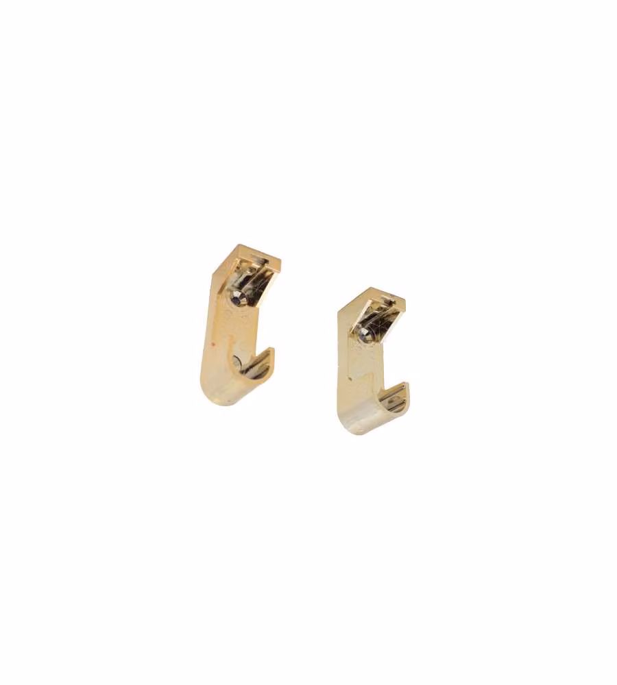 Reggitubo Plastica Ottonato Mm.15X22