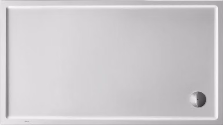 Duravit Starck Slimline receveurs de douche rectangulaires, 1600x900mm, blanc, 720131000000000, 720131000000000