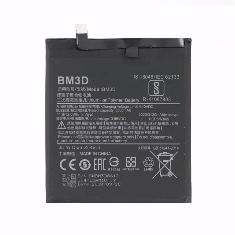 BM3D batteria per Xiaomi Mi 8 SE 3120 mAh come batteria originale batteria di ricambio
