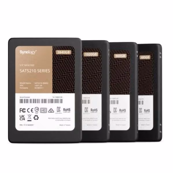 SSD Synology SAT5210-7000G SATA da 2,5 pollici, Nero – 2
