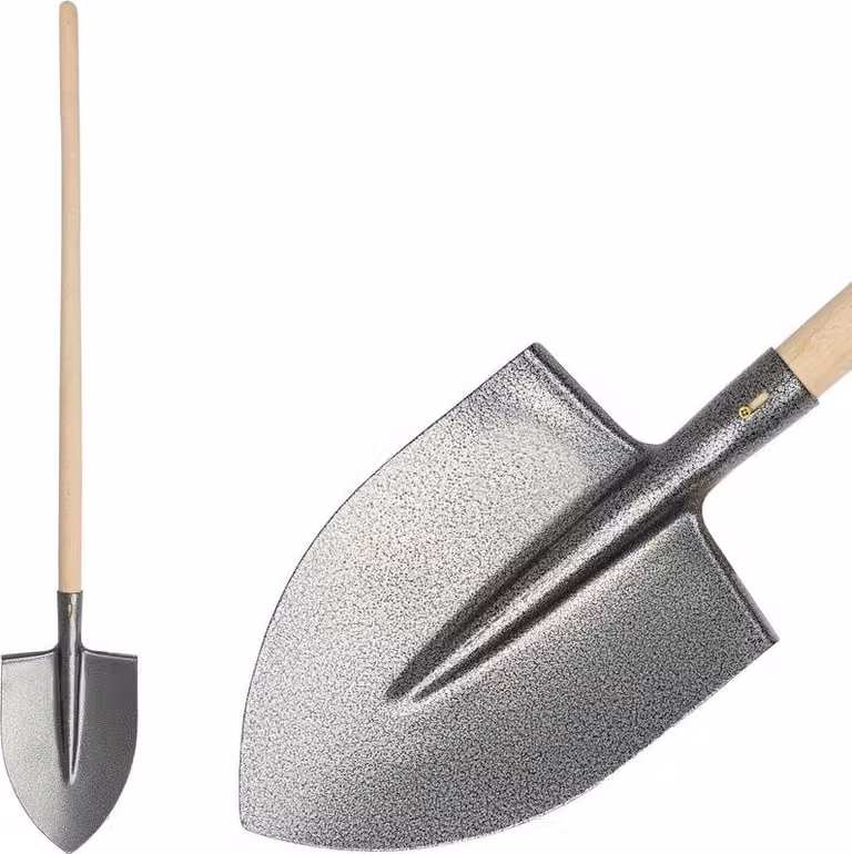Vanga S506.WH a punta, KomaXit, manico in legno