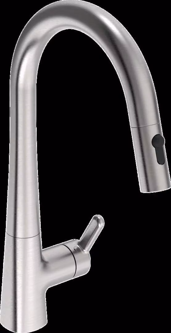 HANSA HANSADESIGNO Style Comfort Robinet de cuisine, montage au sol, saillie 231mm, 5136228380, 5136228380