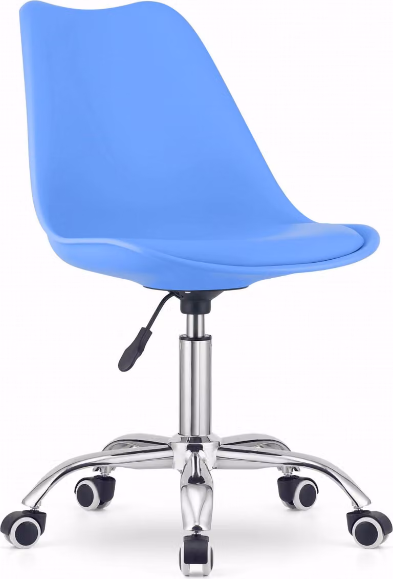 Sedia girevole Valora ALBA - blu | Sedie da ufficio comode e colorate