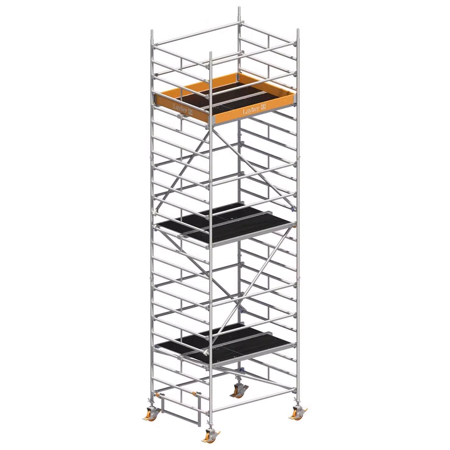 Ponteggio mobile Layher Uni Kompakt P2 7,20 m AH