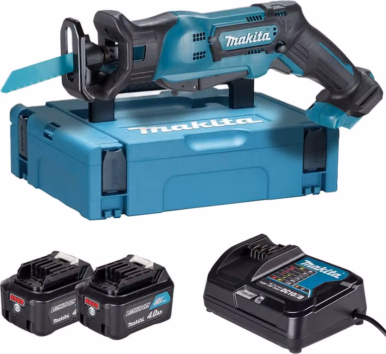 Makita JR103DSMJ, nero, blu, 5 cm, 78 dB, batteria, ioni di litio (Li-ion), 4 Ah