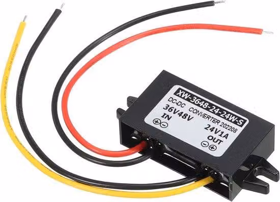 Controllore di alimentazione DC 36V/48V - Alloggiamento in plastica - Sistema solare a LED - Gestione dell'energia