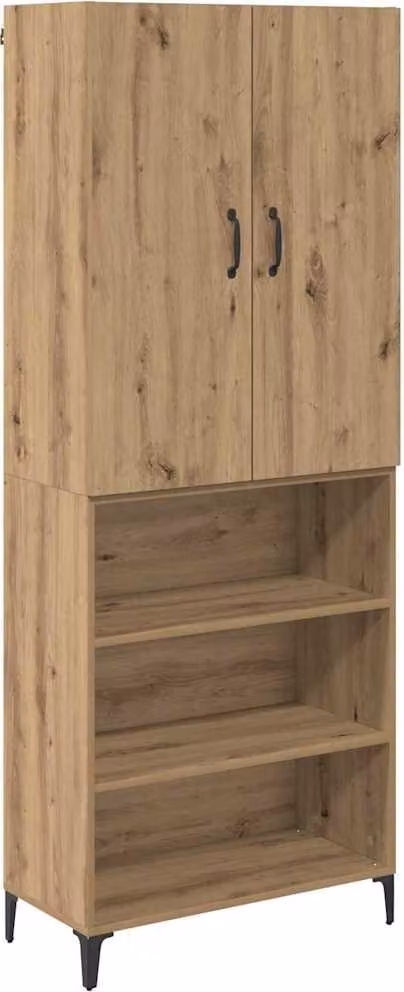 Credenza Rovere artigianale 69,5 x 34 x 180 cm