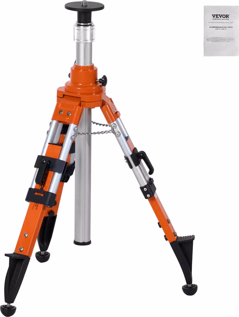 Treppiede professionale da costruzione per dispositivi laser e di livellamento in alluminio 690-1720 mm
