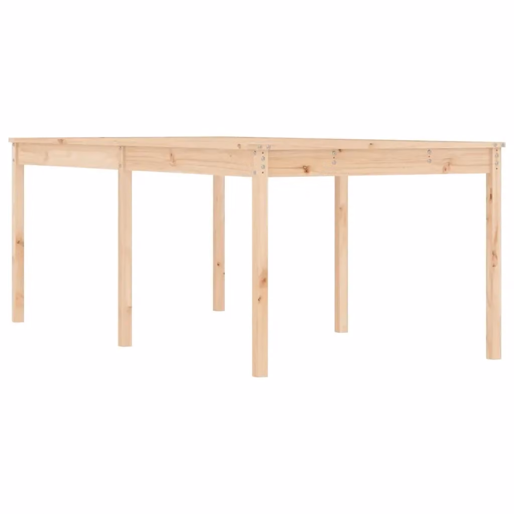 Tavolo da giardino rettangolare vidaXL in legno di pino beige L: 203,5 cm, P: 100 cm, H: 76 cm – 2
