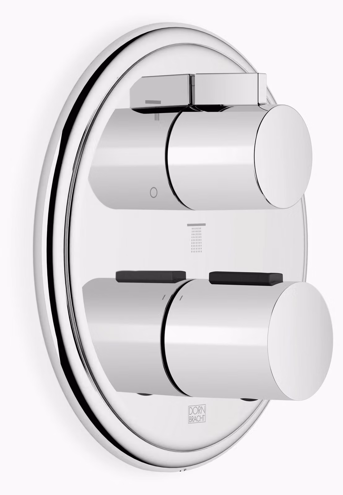 Thermostat encastré MADISON de Dornbracht avec régulation de débit à trois voies, 36427977-00, 36427977-00