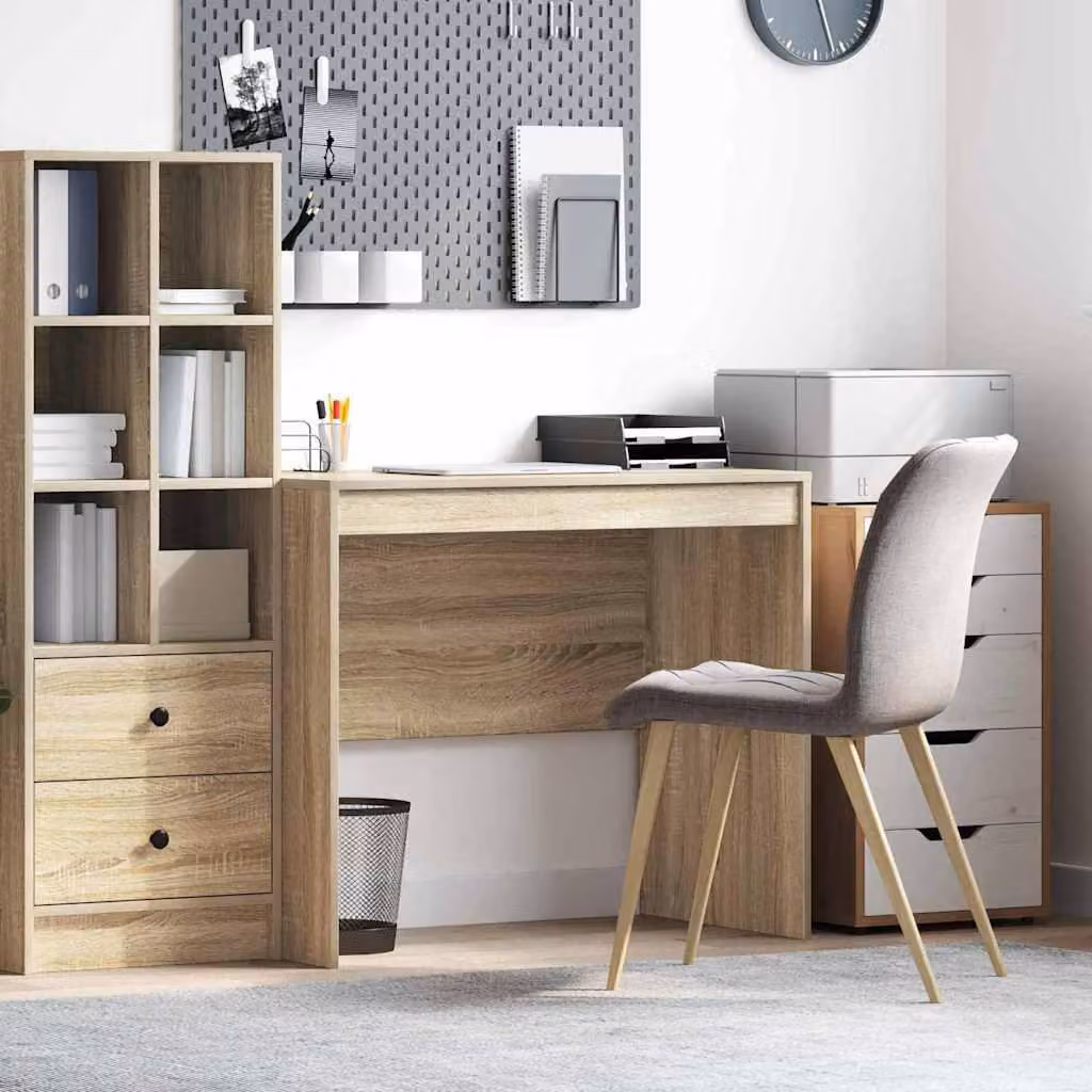 Maison Exclusive - Scrivania in rovere Sonoma 90 x 50 x 76 cm