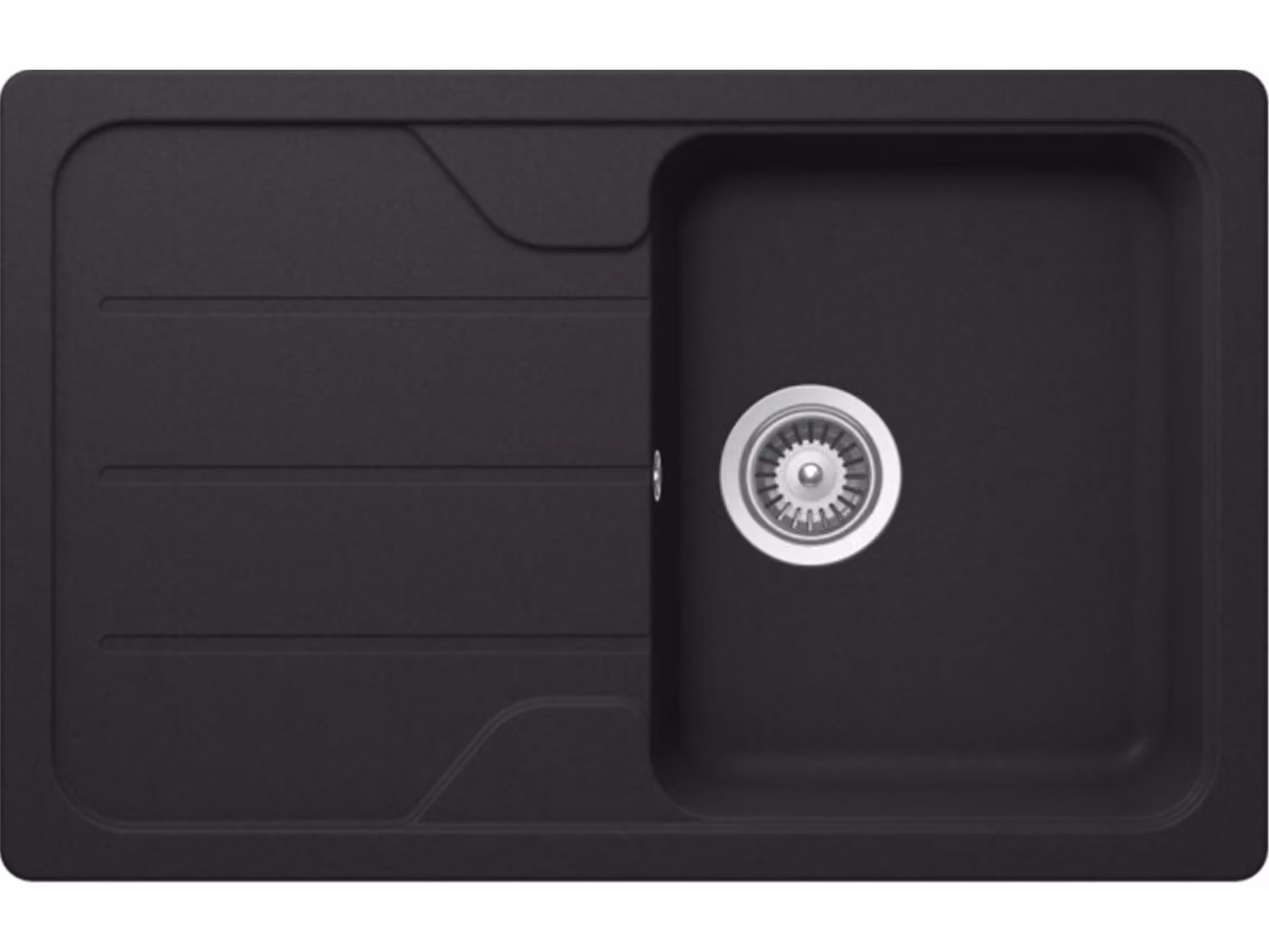 Lavello da incasso Schock Formhaus D-100S U Onyx - lavello sottopiano