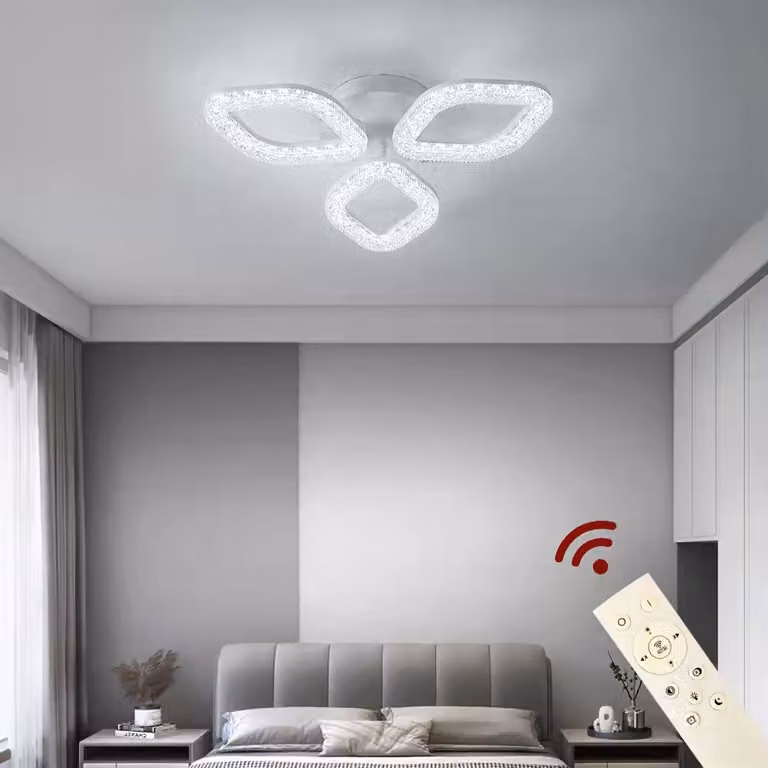 Lampada da soffitto a LED XL-3 52cm lampada da soffitto con telecomando luce colore/luminosità regolabile dimmerabile A+ Lampada da soffitto per soggiorno a LED Lampada da soffitto a LED