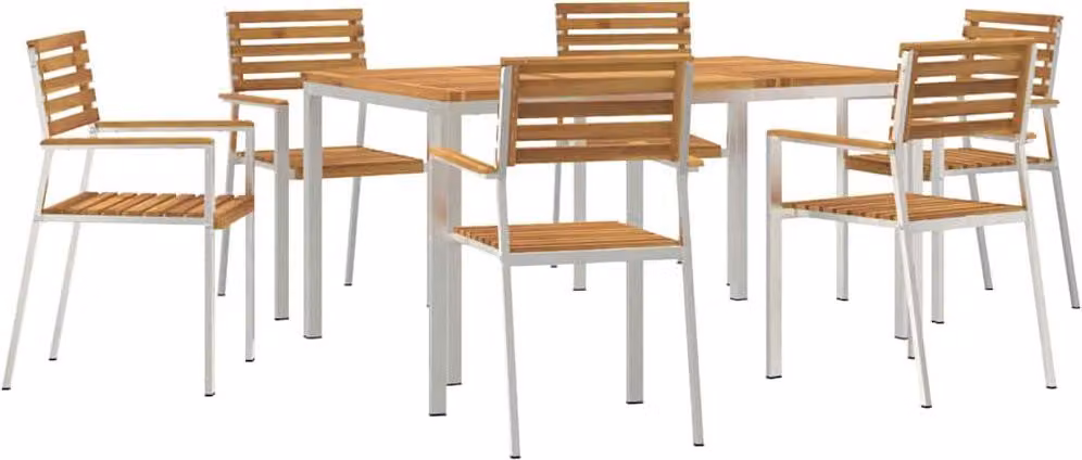 Set da Pranzo per Giardino 7 pcs
