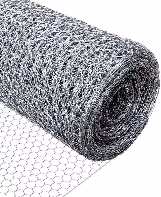 Rete metallica zincata 25 m - Maglia 25 mm - Esagonale - Recinzione per pollaio in giardino - Resistente alle intemperie