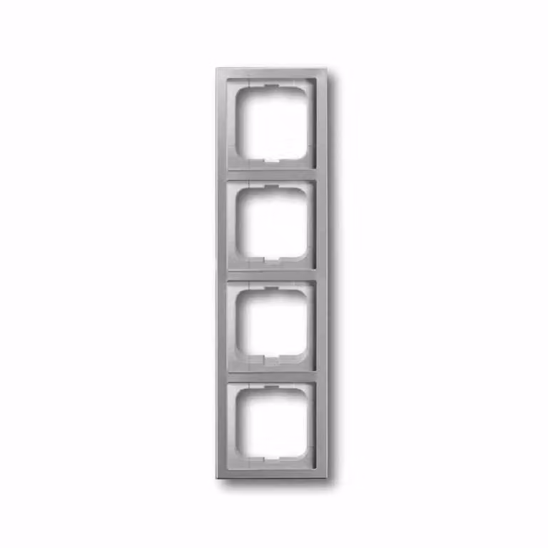 Busch-Jaeger 1724-866K Wandplatte/Schalterabdeckung Edelstahl (2CKA001754A4320)